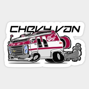 Chevy Van Sticker